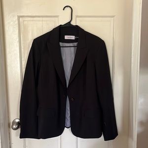 Calvin Klein black pant suit